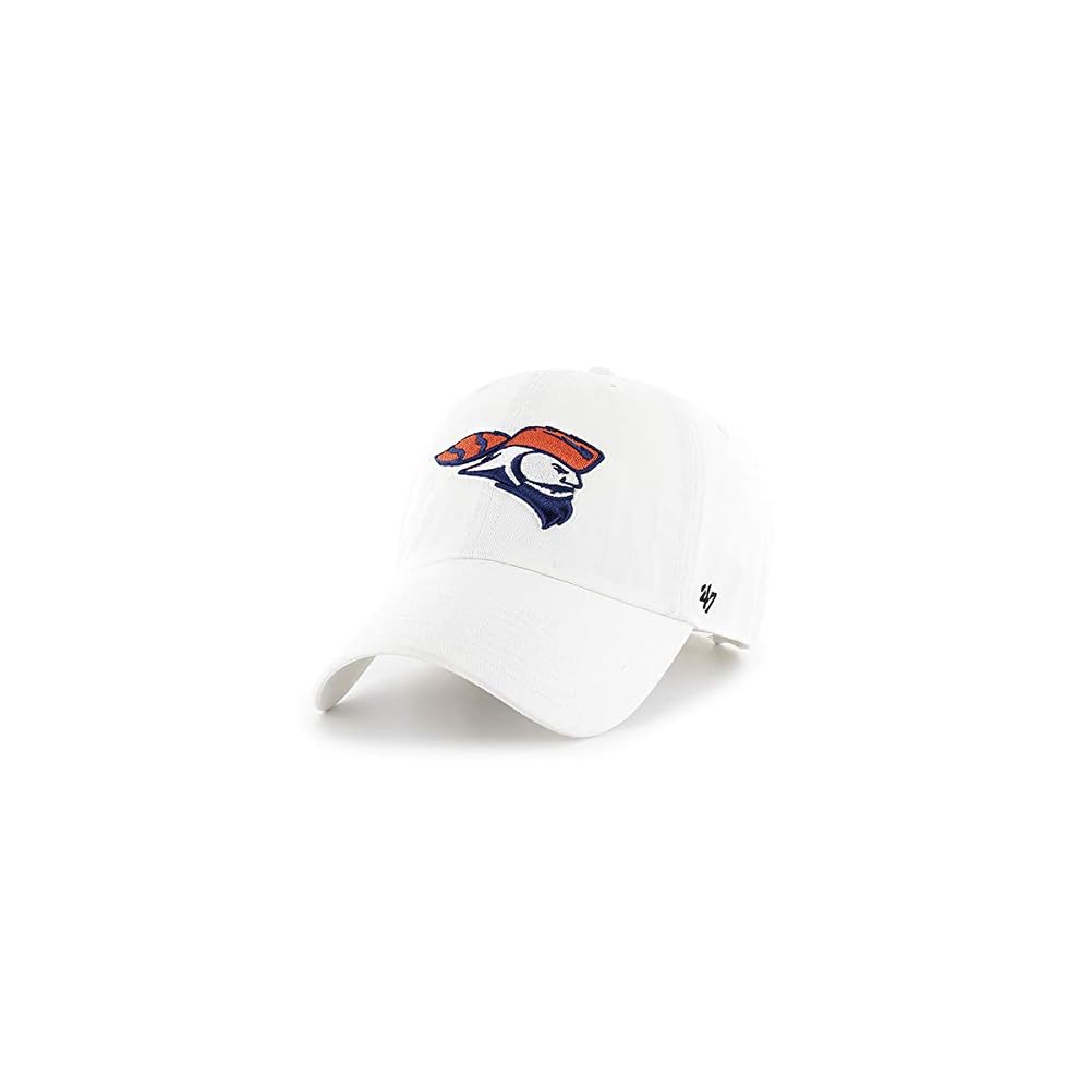 NCAA Carroll Pioneers Mens \'47 Clean Up Adjustable Hat\'47 Clean Up Adjustable Hat, White, One Size