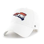 NCAA Carroll Pioneers Mens \'47 Clean Up Adjustable Hat\'47 Clean Up Adjustable Hat, White, One Size