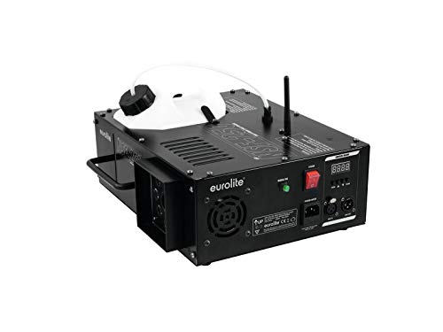 EUROLITE NSF-250 LED DMX Hybrid Spray Fogger | DMX-Nebelmaschine mit 1000 W, LED-Beleuchtung, senk-/waagerechtem Ausstoß - Image 4