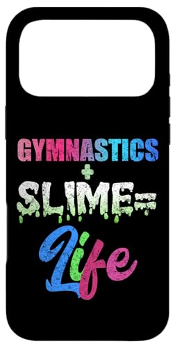 Gymnastics Plus Slime Equals Life 体操選手 スライムクイーン スマホケース iPhone 17 Pro Max 用