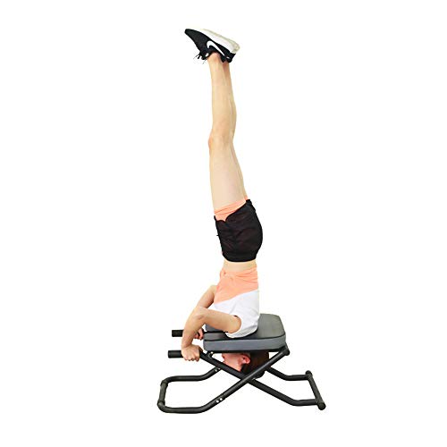 LeKing Headstand Stool Yoga, Yoga Inverted Chair Multifunctional Stool Yoga Aids Workout Chair Inversion Trainer Yoga Sports Exercise Bench Fitness Equipment