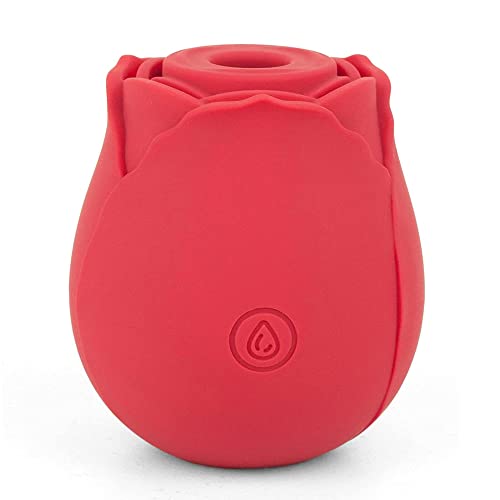 Sugador de Clitóris e Mamilo 10 Pulsações Midnight Rose S-Hande