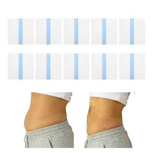 Cinta Muslos | Parches Antirozaduras Impermeable - 10 Piezas de Cinta Levanta Muslos de Piel Relajada | Para Estómago, Brazos, Glúteos, Vientre Abdomen Hombros Mujeres Hombres Chicas Bailarín