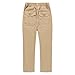 7-8 Years Boys' School Uniform Pants Relaxed Straight Fit Stretch Pant Flat-Front Elastic Waist & Pockets Trousers Khaki