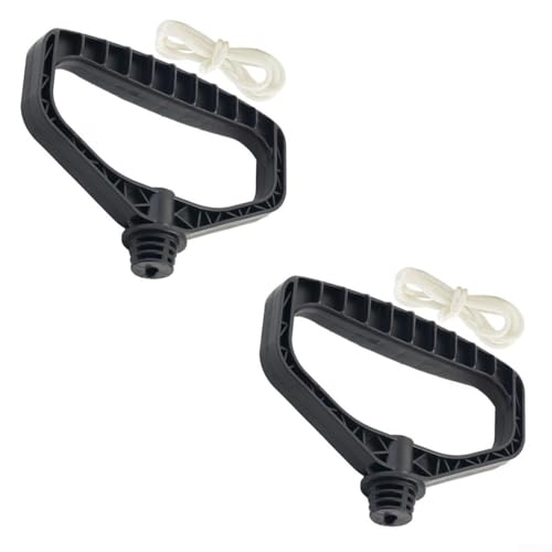 490 241 0002 - Mango de cuerda de arranque de retroceso para soplador de nieve, solución práctica para mantenimiento de quitanieves (2 unidades)