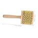 Milisten Cabasa Hand Percussion Wooden Handle Shaker Musical Instrument for Jazz and Latin Music Portable African Rhythm Cabasa for Cognitive Play and Performance Events