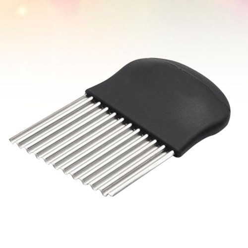 Cortador de papa inox con mango cómodo para cocina miniatura 6