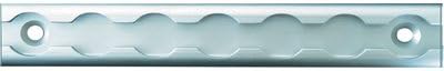 Boxer Aluminum L-Track Standard Tracks - 2-Pack, 4Ft.L x 1.125 Inch W, 1,600-Lb. Breaking Strength, Silver, Model 30172