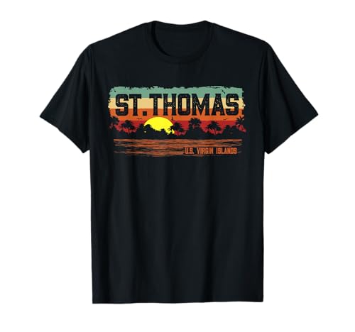Vintage Sunset St. Thomas USVI T-Shirt