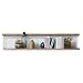Produktbild Stella Trading Jasmin Wandboard in Pinie hell, Artisan Eiche Optik-Hochwertiges und vielseitiges Wandregal im Landhausstil, Holzwerkstoff, 142 x 29 x 20 cm