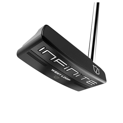 Wilson Golf Club, Infinite West Loop Putter, Steel, For Men