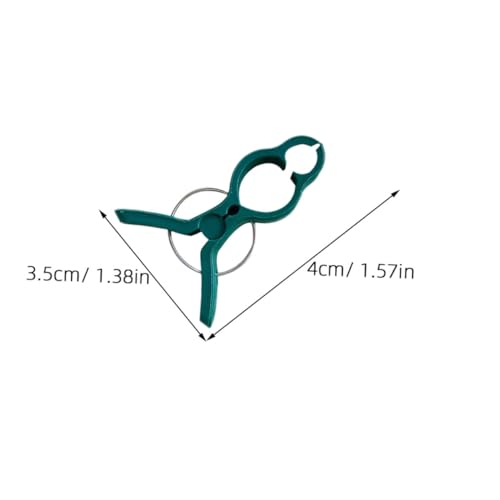 DOITOOL 50個 園芸クリップ 耐久性のある植物茎支えるクリップ 軽量で使いやすい 再利用可能な園芸用品