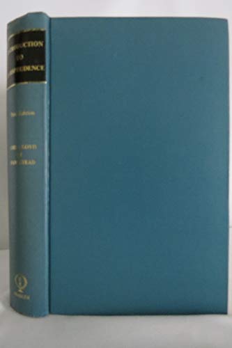 Introduction to jurisprudence, 0420429107 Book Cover