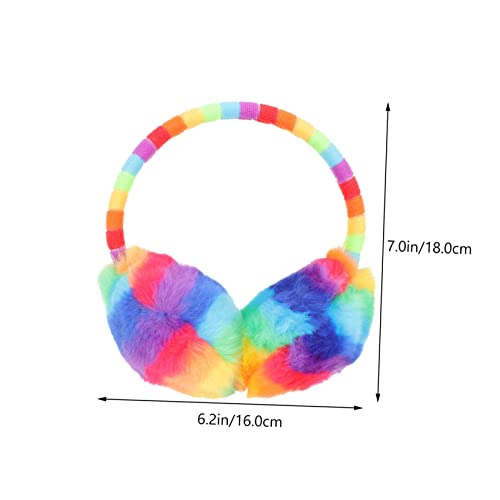 BESPORTBLE Knitted Earmuff Winter Warm Ear Cover Plush Boys and Girls Earmuffs for Outdoor Activities2