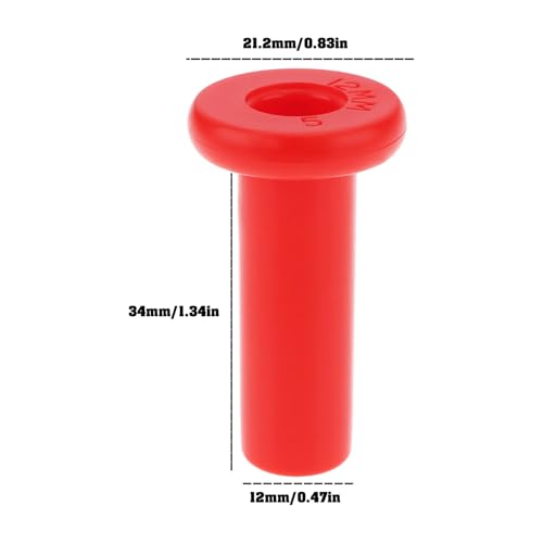 Image of 5X Push Fit End Plug 12mm Compatible with John Guest Push Water Hose Pipe Fitting Tube End Stopper Plug for Caravan, Campers