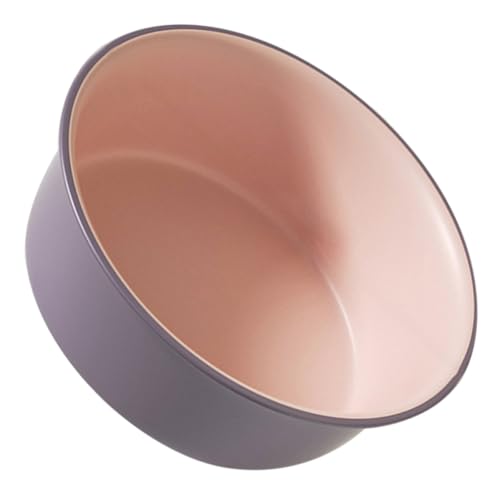 Toyvian Lavabo Bain de Pieds Multifonction en Plastique Bicolore Rose et Violet Moyen, Bassine à Laver Visage et Linge, Lavabo Portable Léger et Résistant pour Usage Ménager et Salon, Bac