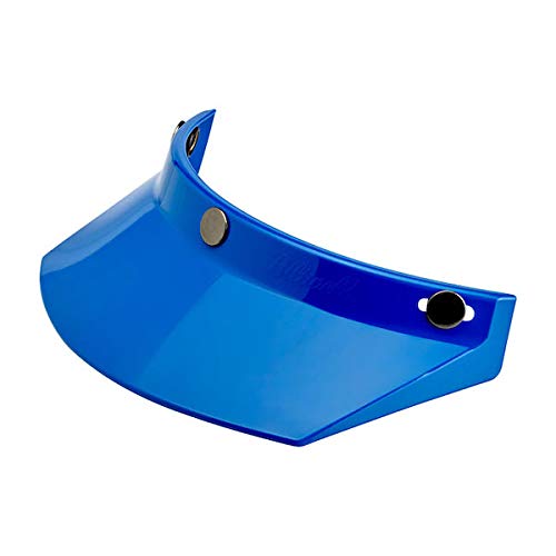 GZMFRONTINO BILTWELL Motorcycle Visor Blue X Helmet with 3 buttons BILTWELL DMD Bandit YAM AFX TORX