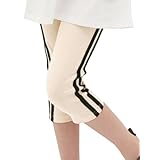 [Bee] ビー 7分丈レギンス ガールズ 女の子 キッズ スパッツ ストレッチ 春 夏 秋 bcs01296 100cm Nアイボリー