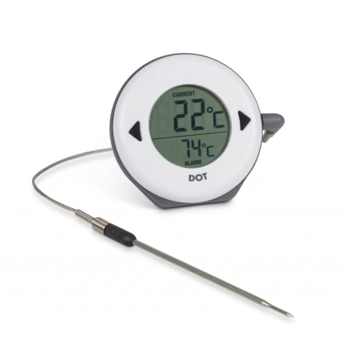 Thermapen DOT Digital Oven Thermometer for Meat Roasting — BBQ Thermometer Probe with Loud Alarm, Water-Resistant BBQ Meat Thermometer, Reads Up to 300 °C, 1.2m Meat Probe Included - Image 3