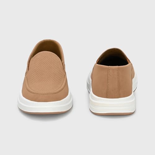 Image of Centrino Driver Loafers for Man | Casual Shoes for Men Stylish | Slip-On Lightweight Moccasins | Cushioned Insole | Comfortable Walking Loafer Shoes for Men | Hand-Stitched | Mens Shoes (9571)
