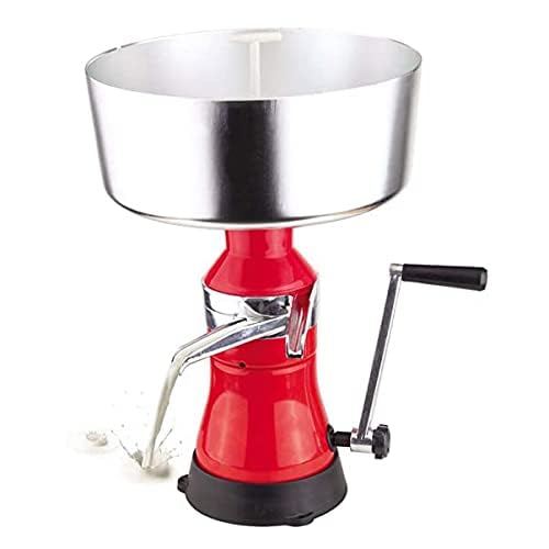asdchZen Separador Centrífugo De Crema De Leche, De Acero Inoxidable, para Desengrasar Leche De Cabra Y Vaca, Que Transforma Leche Cruda O Entera En Crema Y Leche Descremada.
