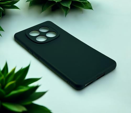 Image of SBMS Silicone Back Cover Case for Redmi Note 15 5G / Poco M8 5G | Soft Micro-Fibre Lining Inside | Camera Protection Bump | Shockproof Back Cover Case for Poco M8 5G (Candy Cloth Green)