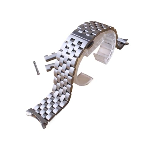 Bracelet de montre en métal EDVTK35 acier inoxydable de 16mm à 24mm