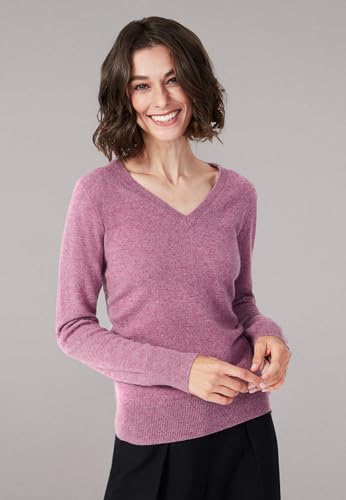 Image of Style Republic Women's 100% Pure Cashmere V-Neck Pullover Sweater