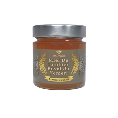 Miel de jujubier royal contre la fatigue et pour l'immunité | Miel rare du Yémen 250g pur