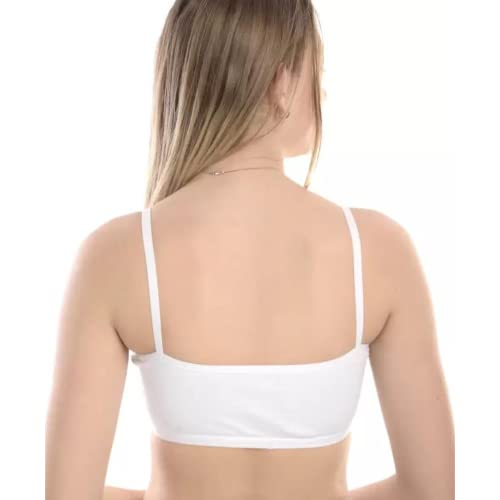 Image of FINE GIRL Women's Cotton Non-Padded Non-Wired Sports Bra Combo (Pack of 3)