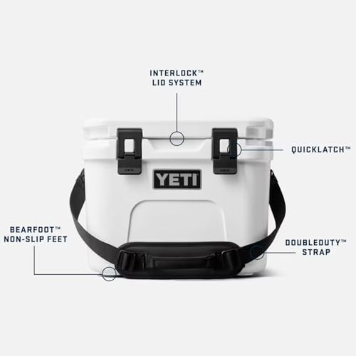 Image of YETI Roadie 15 Hard Cooler with DoubleDuty Shoulder Strap