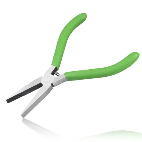 Image of Flat Nose Pliers - 5 Inch Mini Duckbill Pliers for Jewelry Making, Wire Wrapping & Bending