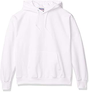 Hanes Men's Pullover Ultimate Heavyweight Fleece Hoodie, White, X Large