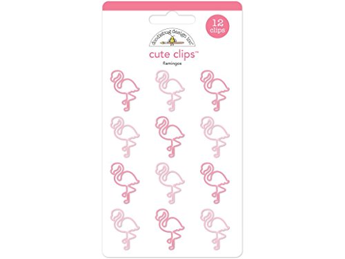 Doodlebug FS Flamingos Cute Clips