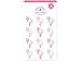 Doodlebug DOO5237 Fun In The Sun Cute Clips Flamingos