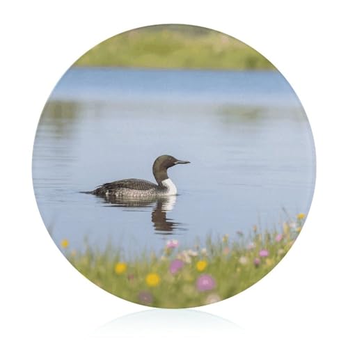 Duck in The Water �����K���X�܂Ȕ� ��v�ȃ`���b�s���O�u���b�N �p�[�\�i���C�Y���ꂽ��^�u�b�`���[�u���b�N �y�� ���E���h�`���b�s���O�}�b�g �L�b�`���p ����~��