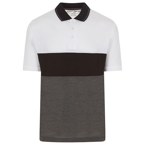 Camisetas polo para hombre de piqué, manga corta, paquete de 4 miniatura 6