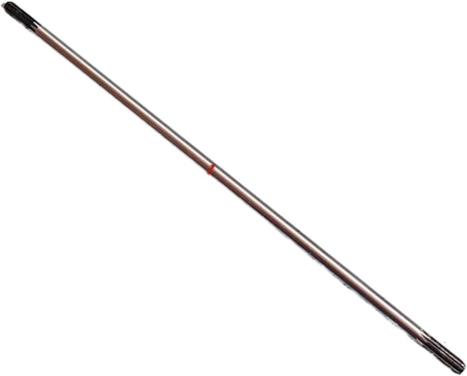9 Teeth Drive Shaft 8mm Diameter Compatible with Manual Excavator 26mm Or 28mm Tube 530mm Length Model Number(1 x Drive Shaft)