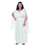  Fiesta y Carnaval, S.L.. DISFRAZ ROMANA XXL - Talla 50-52 ¦ XL Mujer  M Hombre