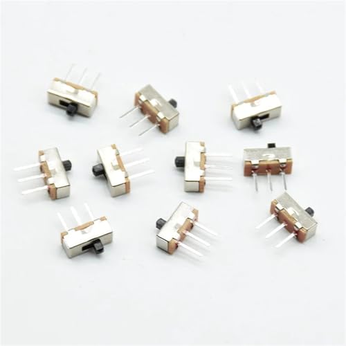 Interruptor mini horizontal para reparar mandos a distancia y juguetes electrónicos DC 50V 5 uds