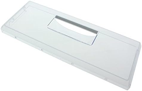 Hotpoint Fridge Freezer Drawer Flap Front Basket Cover Clear, 430mm X 155mm