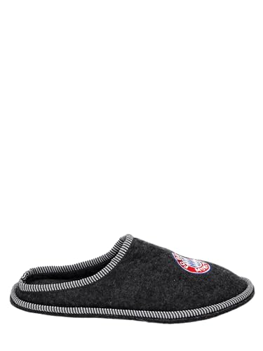 Zapatillas de casa FC Bayern München de fieltro gris para hombre talla 40