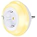 Produktbild Nachtlicht Steckdose mit Dämmerungssensor,Emotionlite LED Nachtlampe Kinder Schützen Steckdose Orientierungslicht Helligkeitssensor,Auto/ON/OFF mit Lichtsensor WarmWeiß 2700K