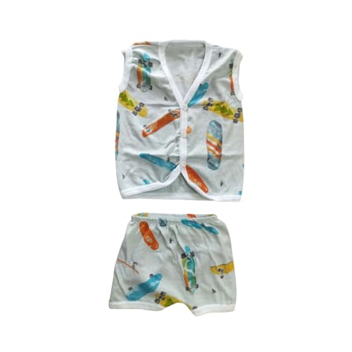 Image of NEW CONCEPT Born Baby Clothes Set Combo | Multicolor Baby Wear Pack Top and Bottom (Button Type)