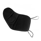 Musiin Violin Shoulder Rest for 1/2 and 1/4 Violins, Soft Cotton Sponge Violin Chin Rest Pad, 1/2 and 1/4 Violin Accessories, Violin Protective Cover (Black)