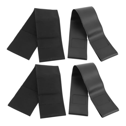 NOLITOY 4pcs Wheelchair Foot Straps Breathable Leg Support Straps for Safety and Comfort Easy to Use Calf Guard for Hospital and Home Random Style