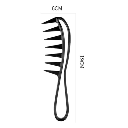 Peines de Dientes Anchos para Cabello Rizado y Largo - Pack 2 miniatura 2