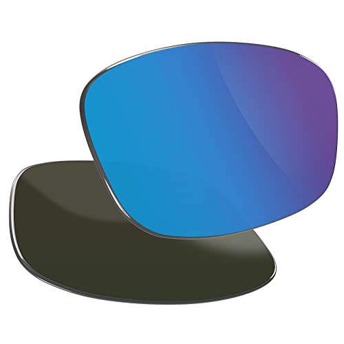 Vaep Polarized Replacement Lenses for Costa Del Mar Half Moon Sunglasses - Ice Blue