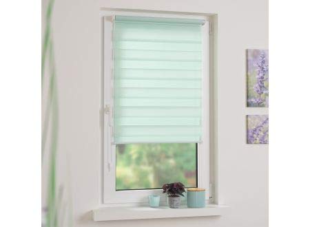 Liedeco Klemmfix Duo-Rollo Pastell Abmessungen: 045 x 160cm Farbe: pastellgrÃƒ¼n