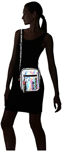 Bolsa Transversal, Pequena, Now United, Prata